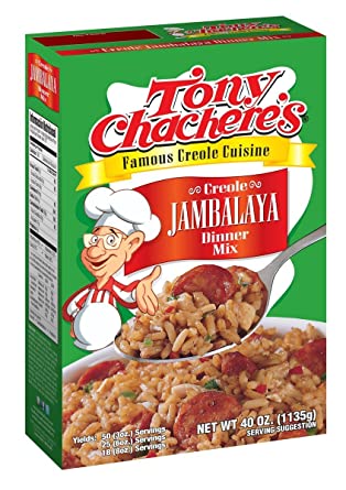 Tony Chachere's Creole Jambalaya Dinner Mix (Party Size) 40 oz