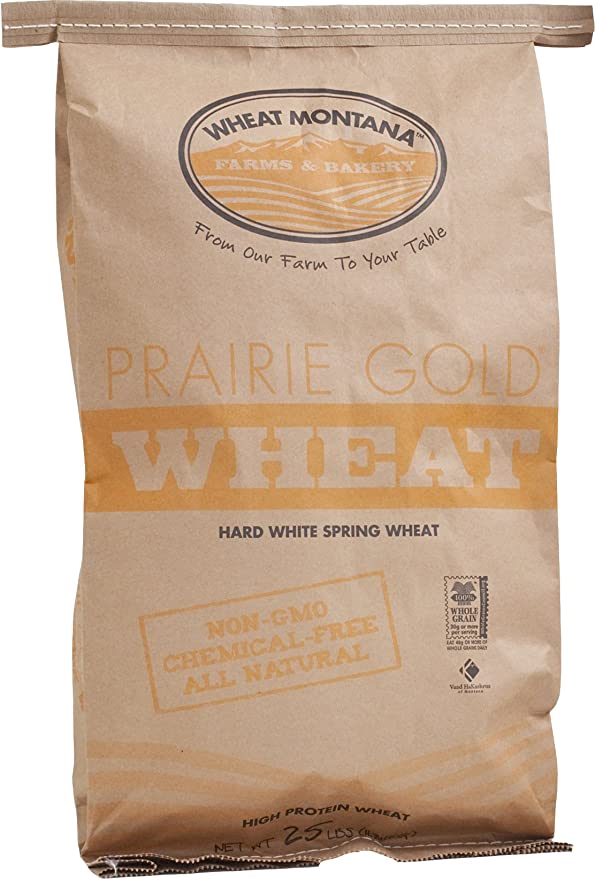 Wheat Montana Prairie Gold (86) Wheat Berrie Kernels - 25lb or 50lb Bag