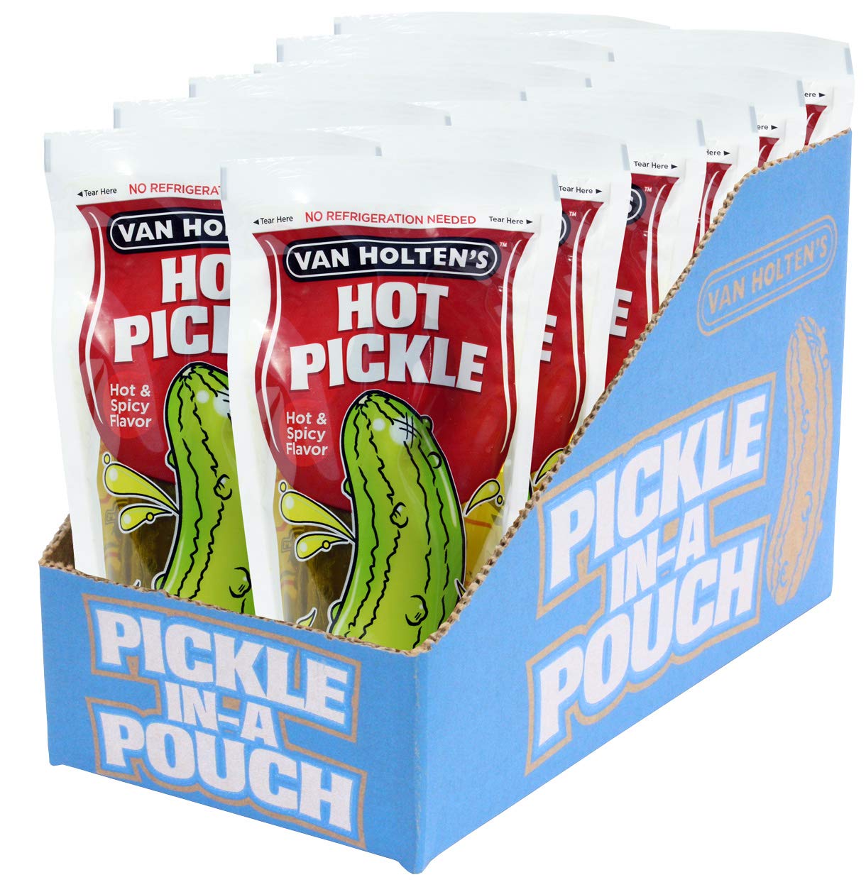  Van Holten's Pickles - Big Papa Pickle-In-A-Pouch - 12 Pack :  Gourmet Seasoned Coatings : Grocery & Gourmet Food