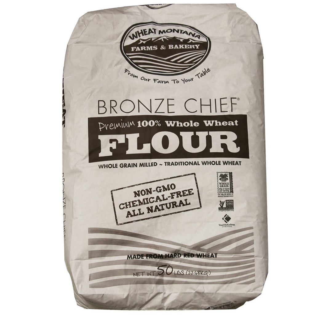 Wheat Montana Bronze Chief Flour 50lb