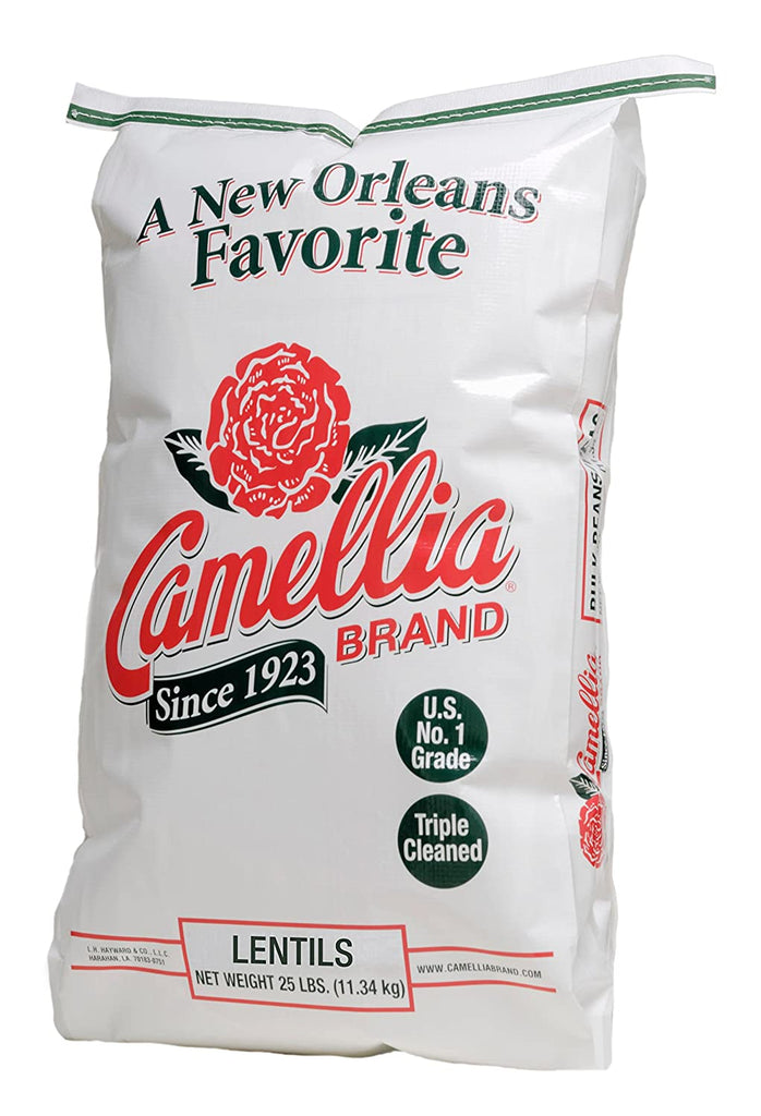 Camellia Brand Lentils Dry Beans, 25 Pound Bag