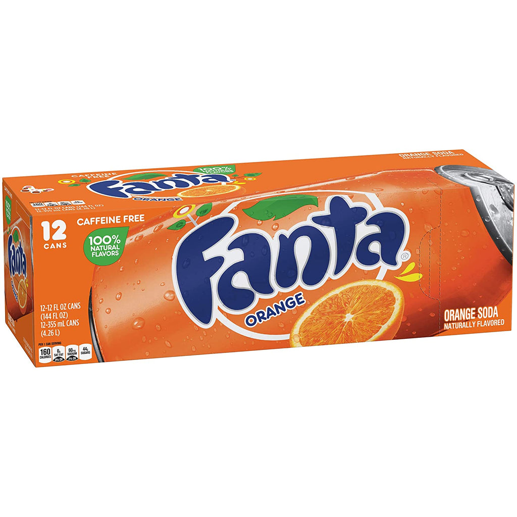 Fanta Orange - Soda 12PK