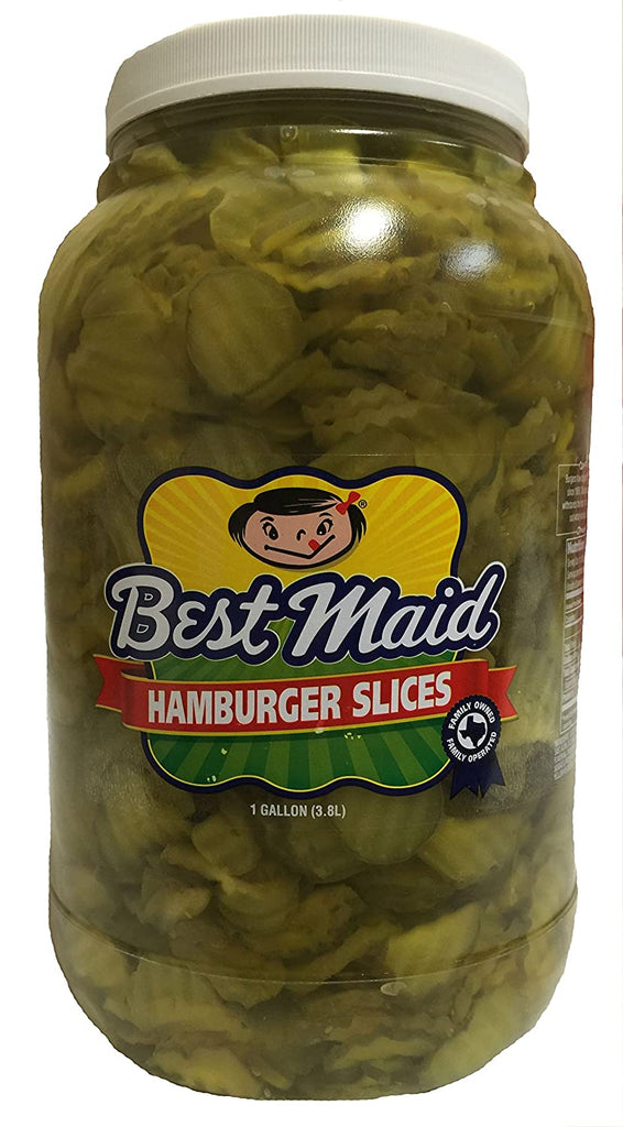 Best Maid Hamburger Slices - 1 Gallon - Pack of 2