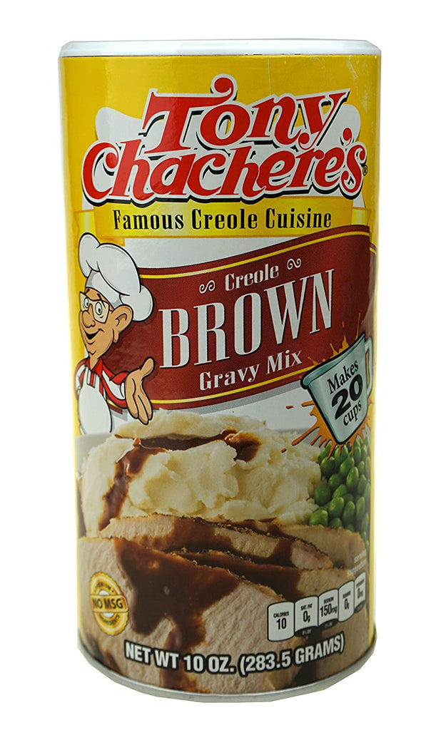 Tony Chachere's Instant Brown Gravy Mix 10 oz Can