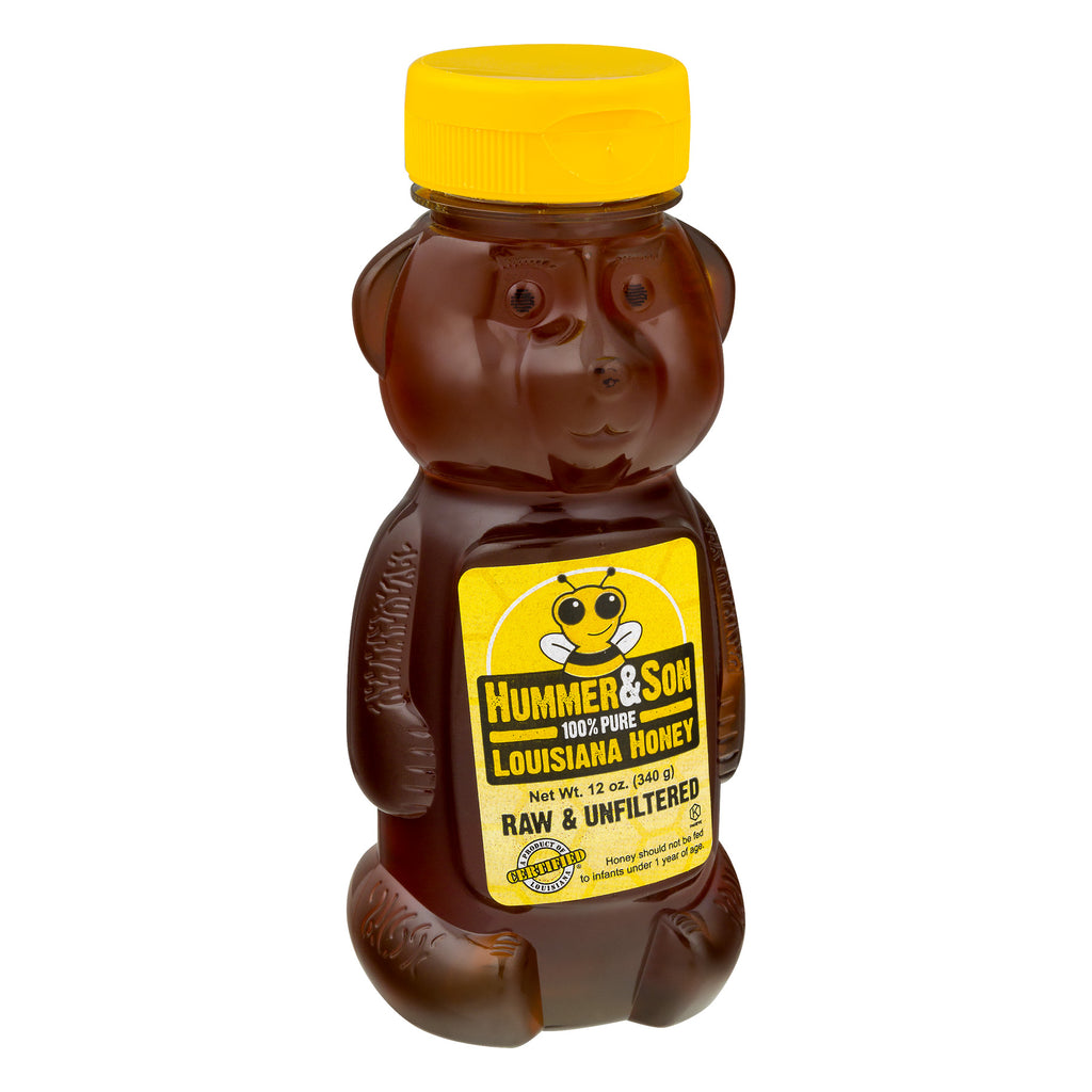 Hummer & Son's Louisiana Honey - Honey Bear 12oz
