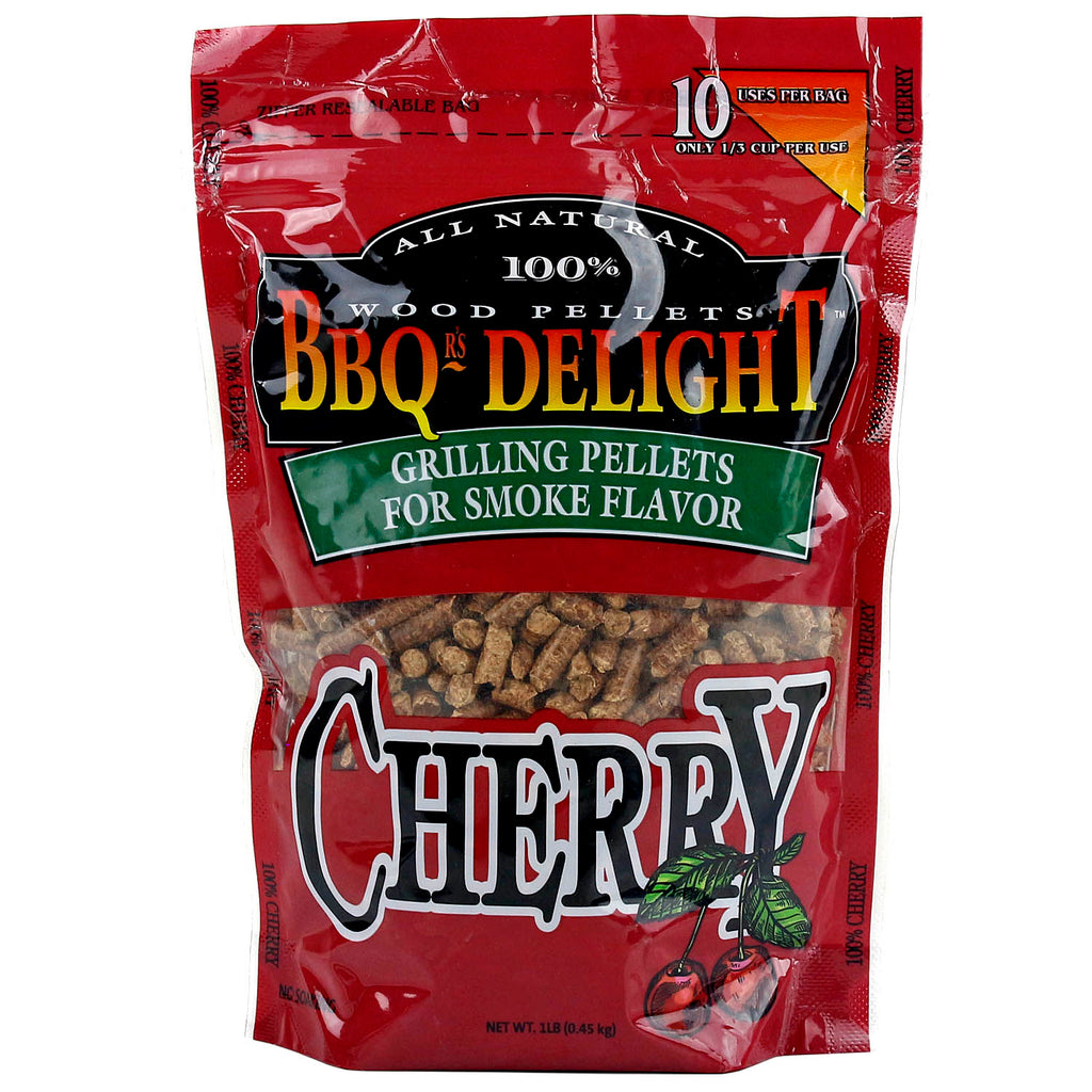 BBQer's Delight 1 lb Cherry Wood Pellet Grill Fuel