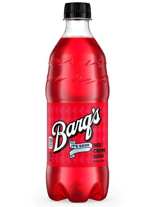 Barq's Red Creme 20oz Soda 24 Pack Bottles