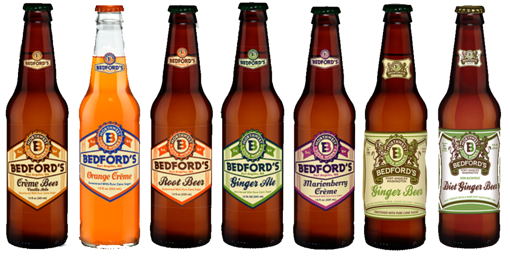 Bedford Soda Variety Pack of 7 Flavors