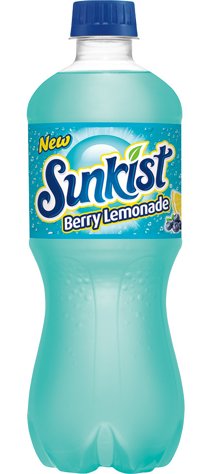 Sunkist Berry Lemonade 20 oz Bottles 24 Pack