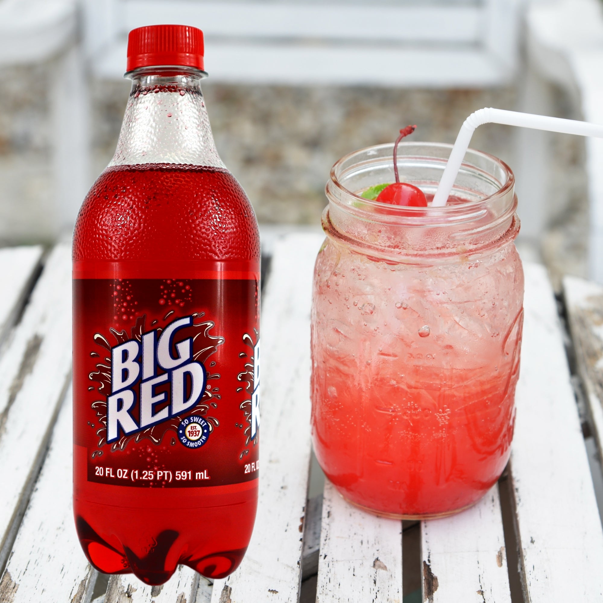 Big Red Soda 20 oz 24 Pack Bundle By Louisiana Pantry (Big Red Zero)
