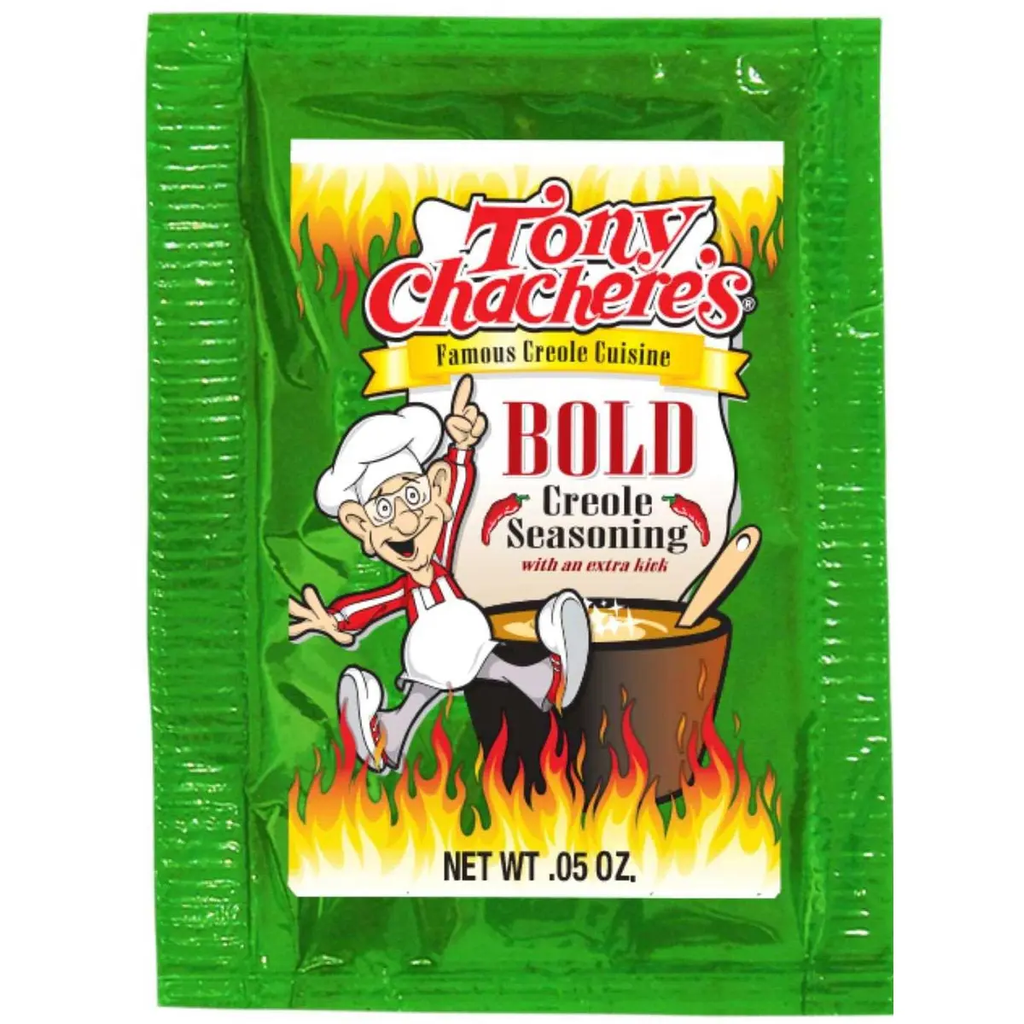 Tony Chachere's Bold Creole Seasoning Packets 1000 Count