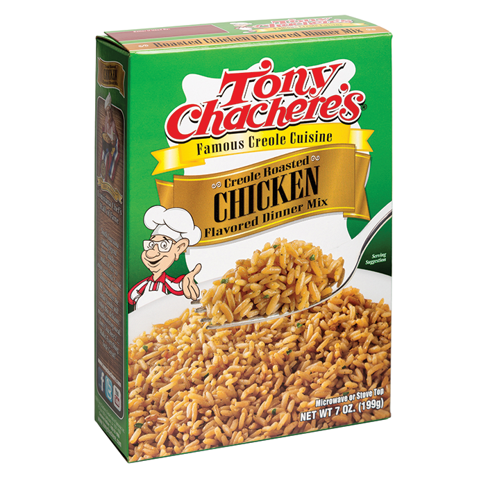 Tony Chachere's Creole Roasted Chicken Rice Dinner Mix 7 oz