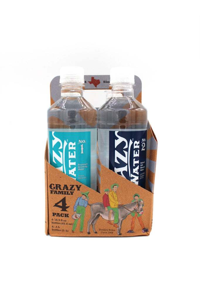 Crazy Water 4 Pack Variety Pack - 0.5L