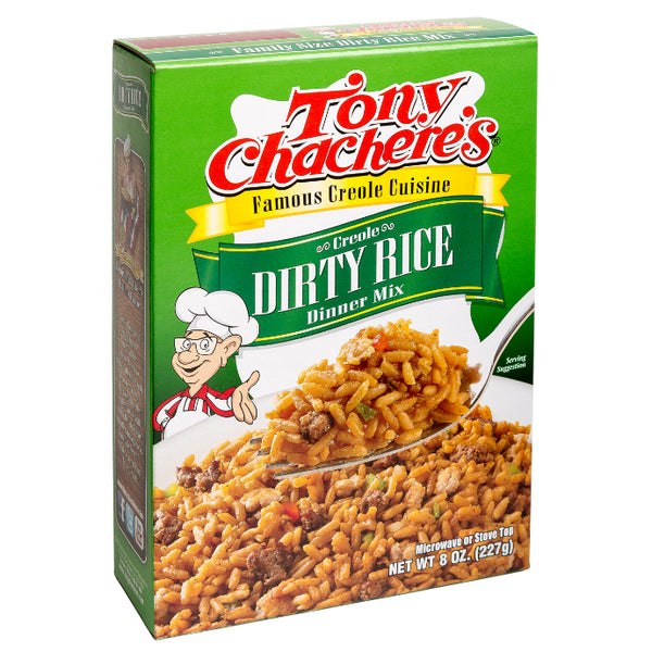 Louisiana Fish Fry Cajun Dirty Rice Mix, 8 oz [Pack of 6]