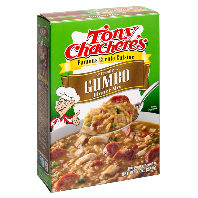 Tony Chachere's Creole Gumbo Dinner Mix 8 oz