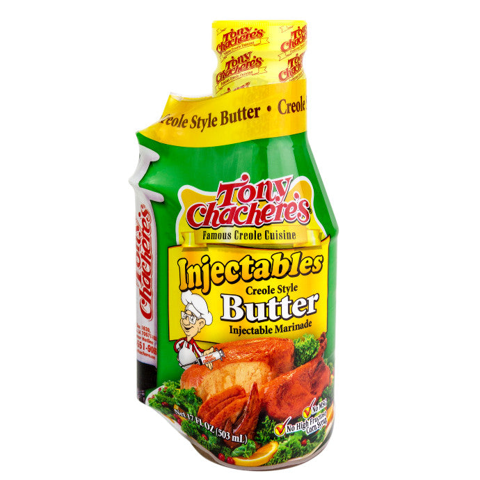 Tony Chachere's Creole Style Butter with Injector 17 oz