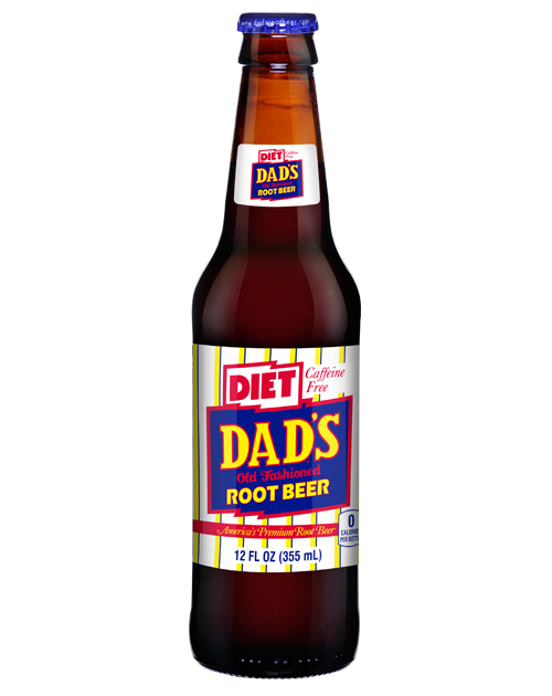 Dad's Old Fashioned Diet Root Beer - 12 Pack