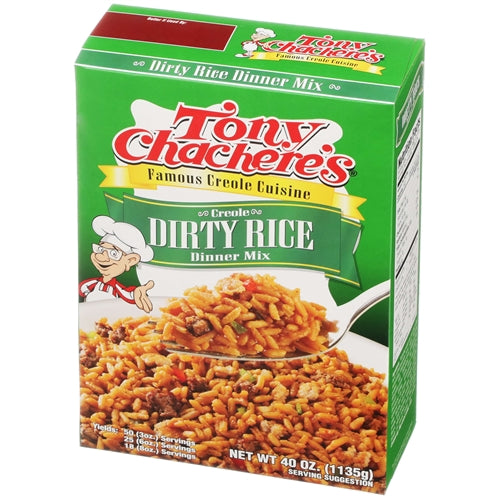 Tony Chachere's Creole Dirty Rice Dinner Mix (Party Size) 40 oz