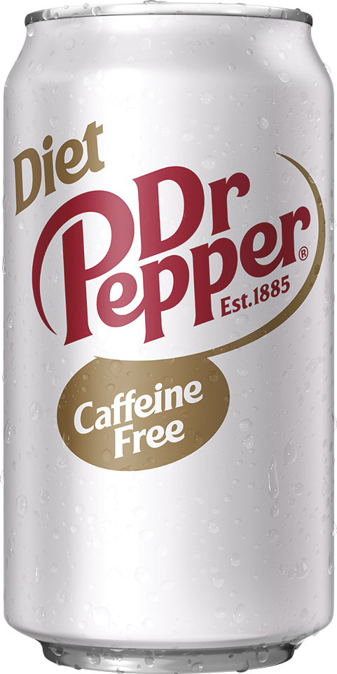 1 12oz can of diet dr pepper caffeine free