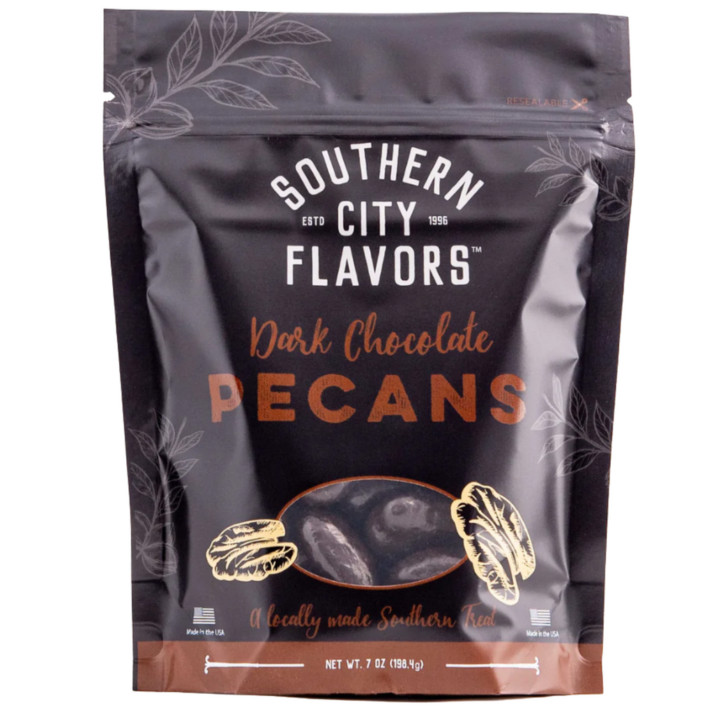 Southern City Flavors - Dark Chocolate Pecans 7oz