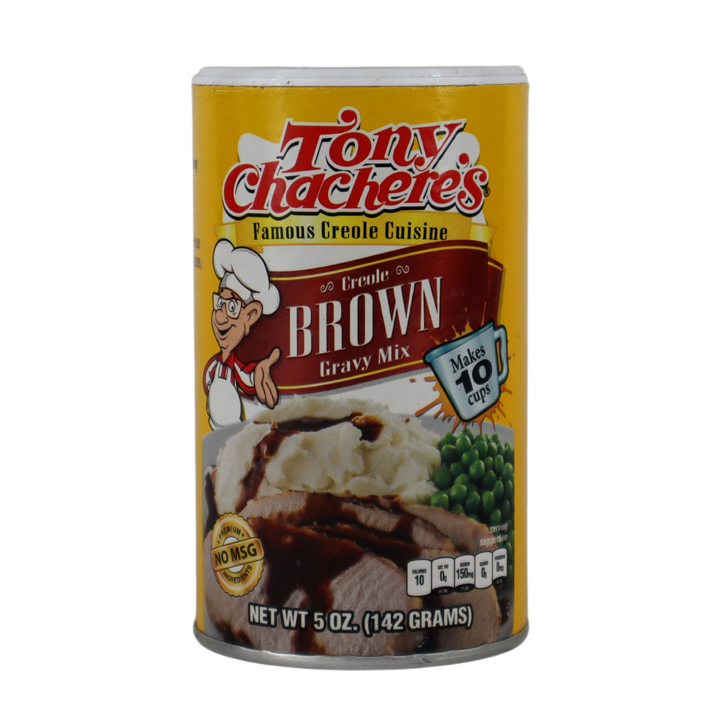 Tony Chachere's Instant Brown Gravy Mix 5 oz Can