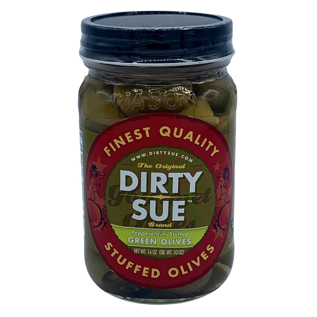 Dirty Sue - Pepperoncini Olives - 16 oz