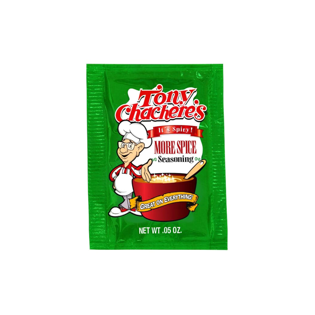 Tony Chachere's More Spice Seasoning Packets 1000 ct