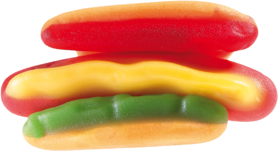 Efrutti Gummi Hot Dog, 0.32 Ounces