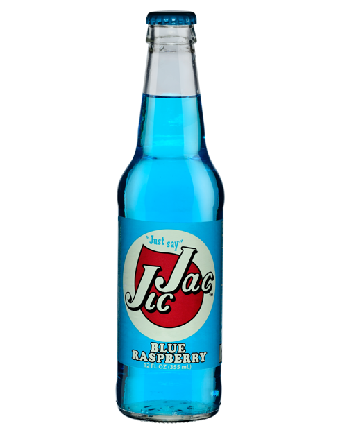 Jic Jac Blue Raspberry Soda - 12 Pack