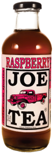 Joe Tea Raspberry Tea (20oz glass) - 12 Pack