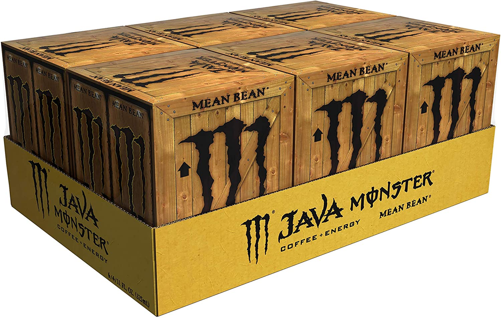 Monster Java Mean Bean 11oz 4 Pack 6 Count (24 Cans)