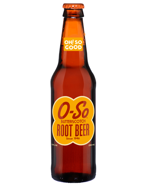 O-So Butterscotch Root Beer - 12 Pack