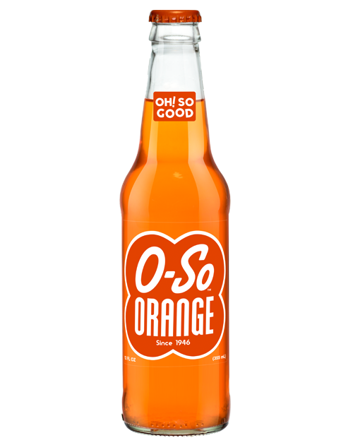O-So Orange Soda - 12 Pack