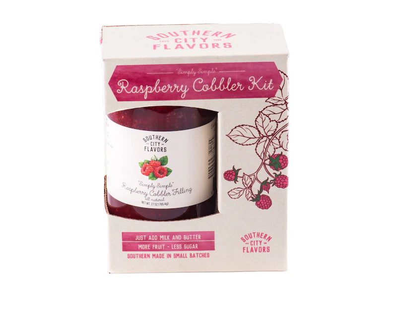 Southern City Flavors - Simply Simple Raspberry Cobbler Kit 27oz