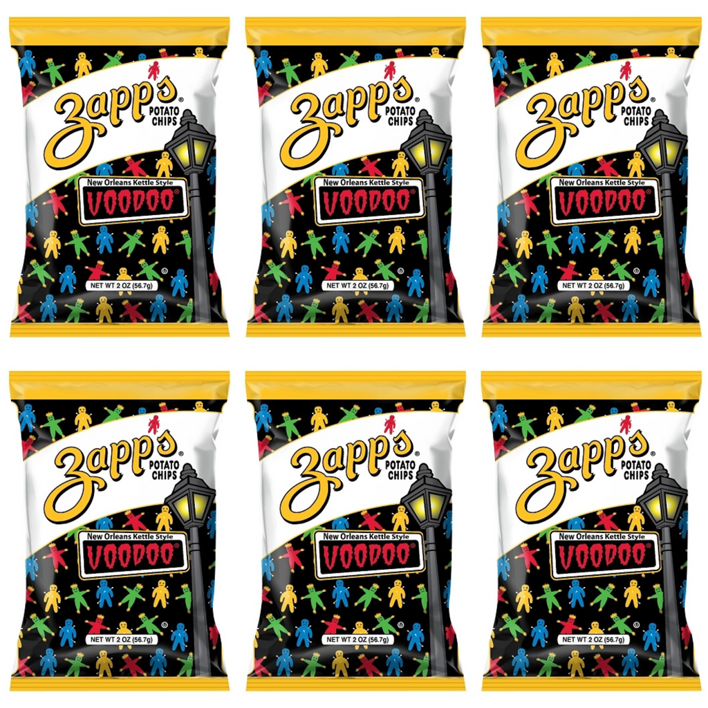 Vooodoo Chip Zapp's Potato Chips Voodoo Chips, 2 Ounces – Louisiana Pantry