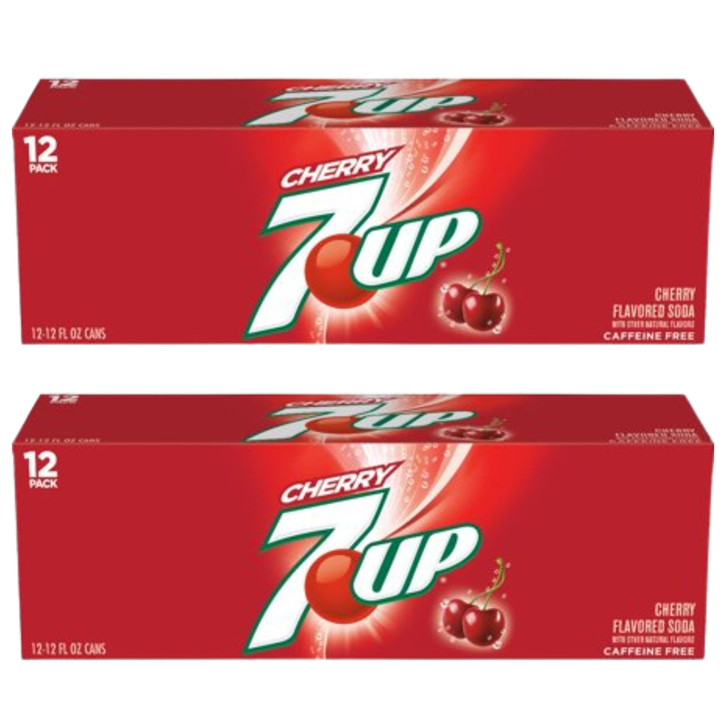 7UP Cherry 12oz Cans (24 pack)
