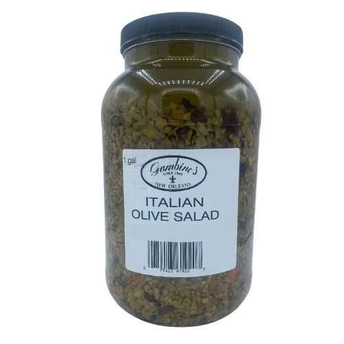 Gambino's of New Orleans Italian Olive Salad, 1 Gallon
