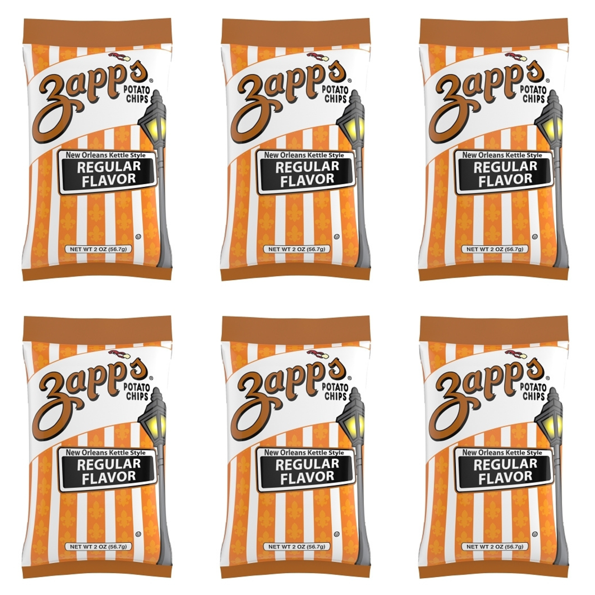 Zapp's Kitchen Rice Zapp's Potato Chips Regular Chips, 2 Ounces – Louisiana Pantry