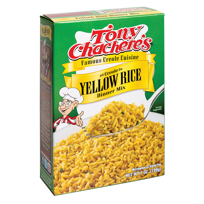 Tony Chachere's Creole Yellow Rice Dinner Mix 7 oz