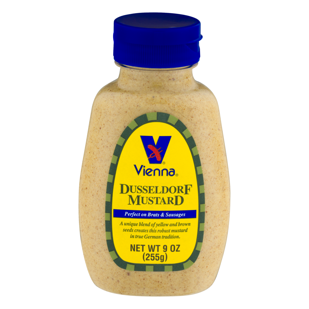Vienna Beef Dusseldorf Mustard 9oz Louisiana Pantry