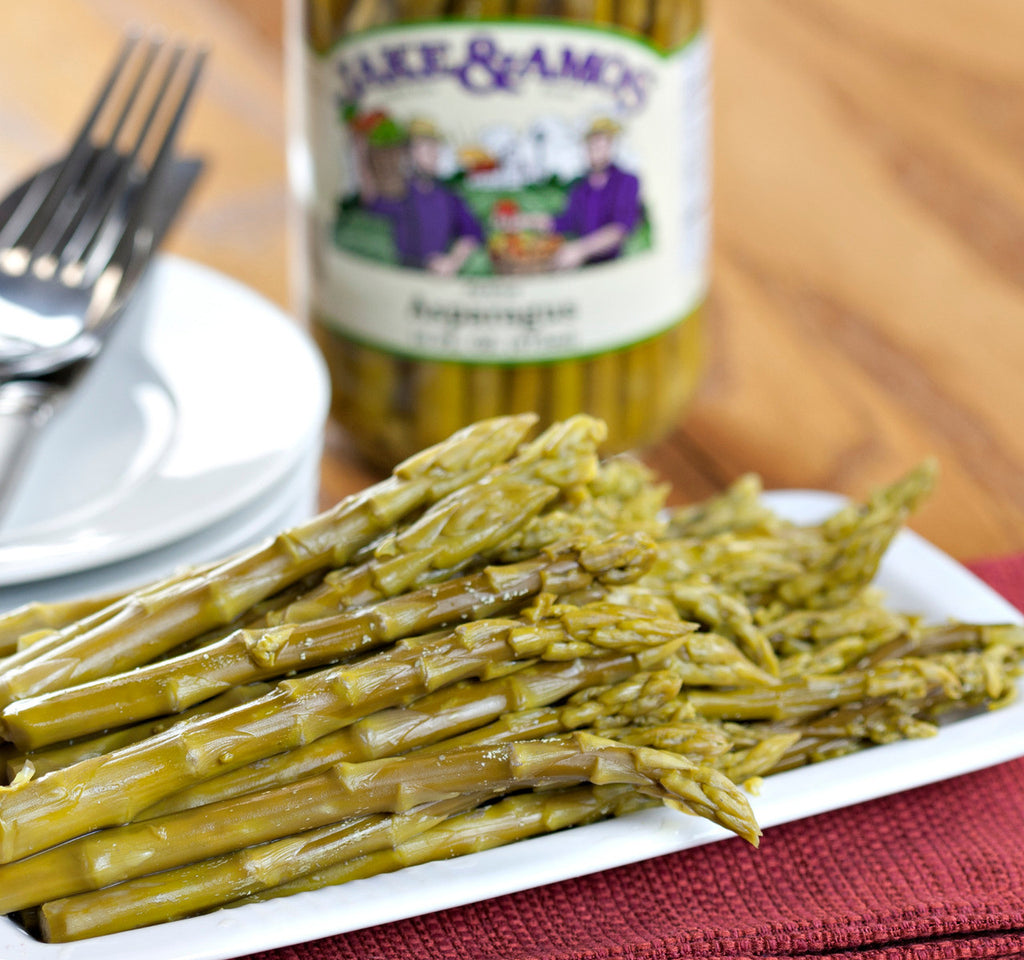 Jake and Amos Pickled Asparagus 16 oz