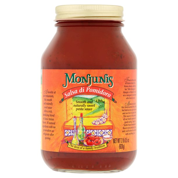 Monjuni's Salsa Di Pomidoro 32oz