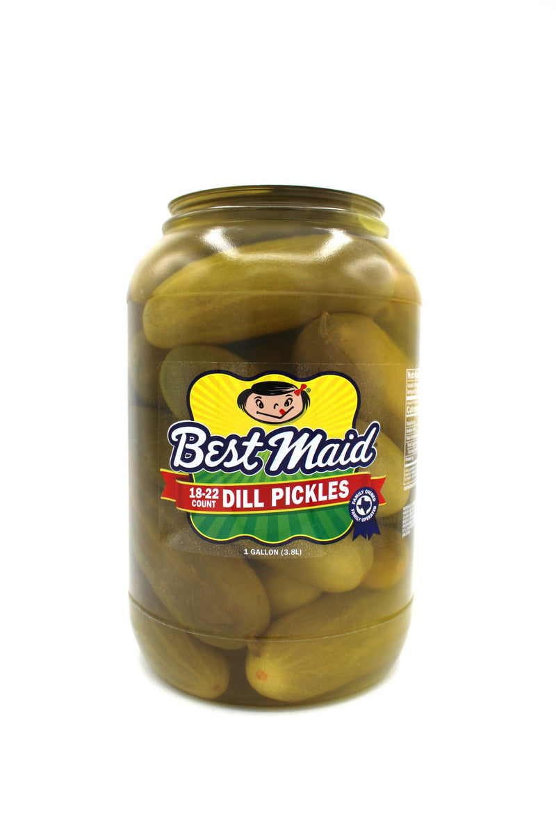 1 Gallon Dill Pickles 1822ct Best Maid Louisiana Pantry