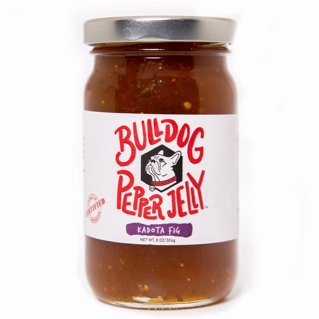 Bulldog Roasted Kadota Fig Pepper Jelly 8 oz