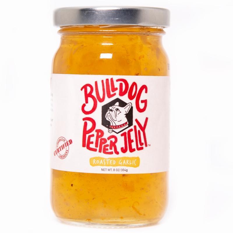 Bulldog Roasted Garlic Pepper Jelly 8 oz
