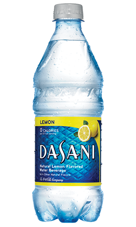 Dasani Lemon Water 20 oz Bottles 24 Pack