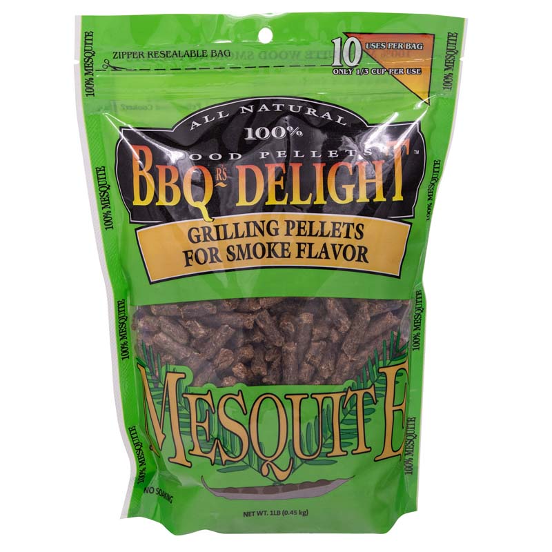 BBQer's Delight 1 lb Mesquite Wood Pellet Grill Fuel