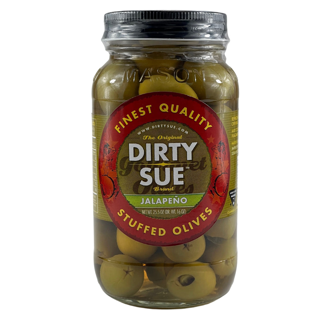 Dirty Sue - Jalapeno Olives - 25 oz