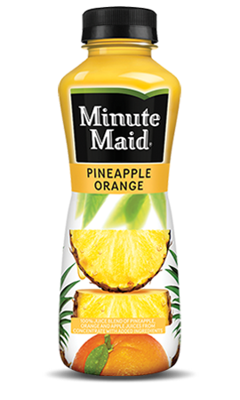 Minute Maid Pineapple Orange Juice 12 oz - Pack of 24