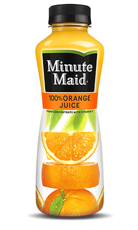 Minute Maid Orange Juice 12 oz Plastic Bottles - Pack of 24